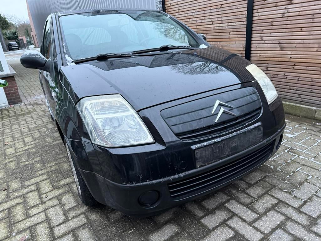 Citroën c2 benzine /1.1 / 98000 kms, Autos, Achat, Boîte manuelle, Noir, Particulier