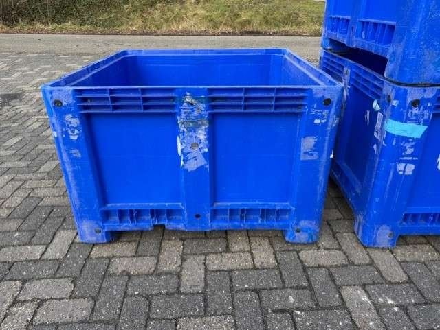 Blauwe kunststof palletbox slowfeeder. hooibak, waterbak, Niet ingevuld, Enlèvement ou Envoi, Niet ingevuld, Comme neuf
