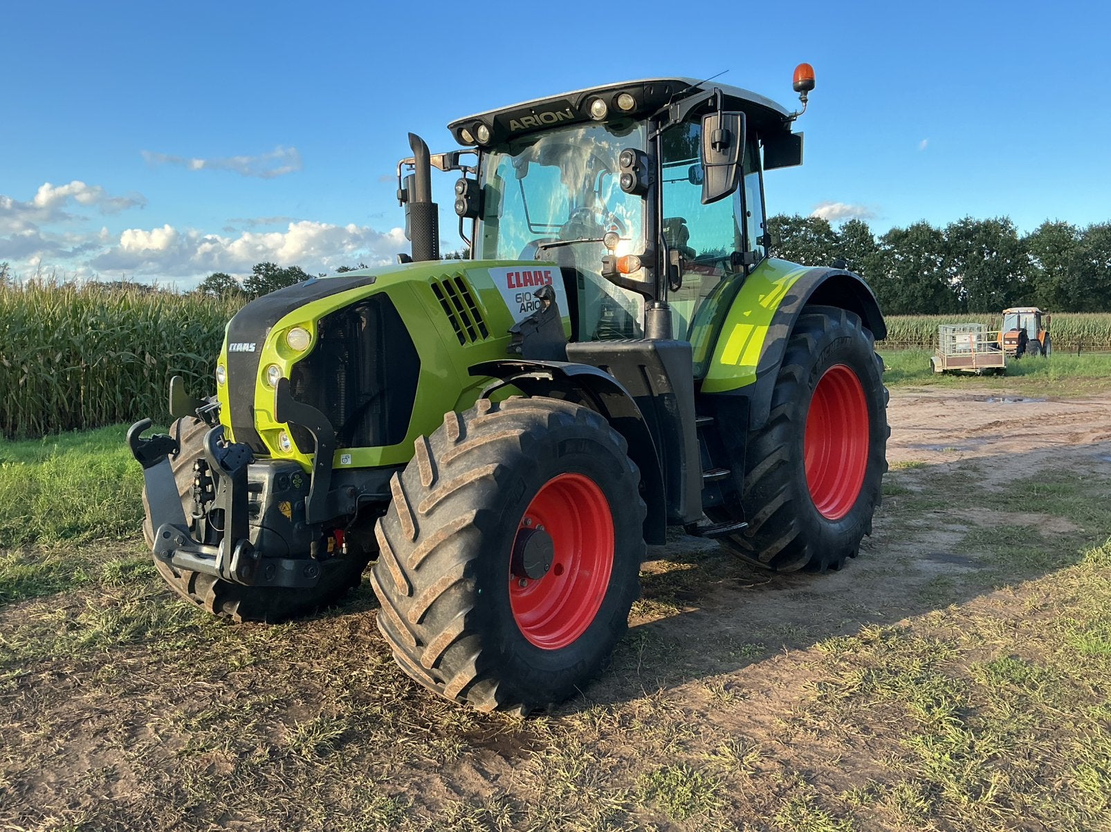 Claas Arion 610 CIS, Zakelijke goederen, Ophalen