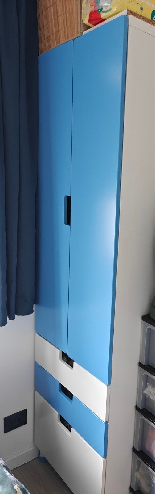 Kinder kleding kast Stuva, Maison & Meubles, Enlèvement, Comme neuf, Avec tablette(s)