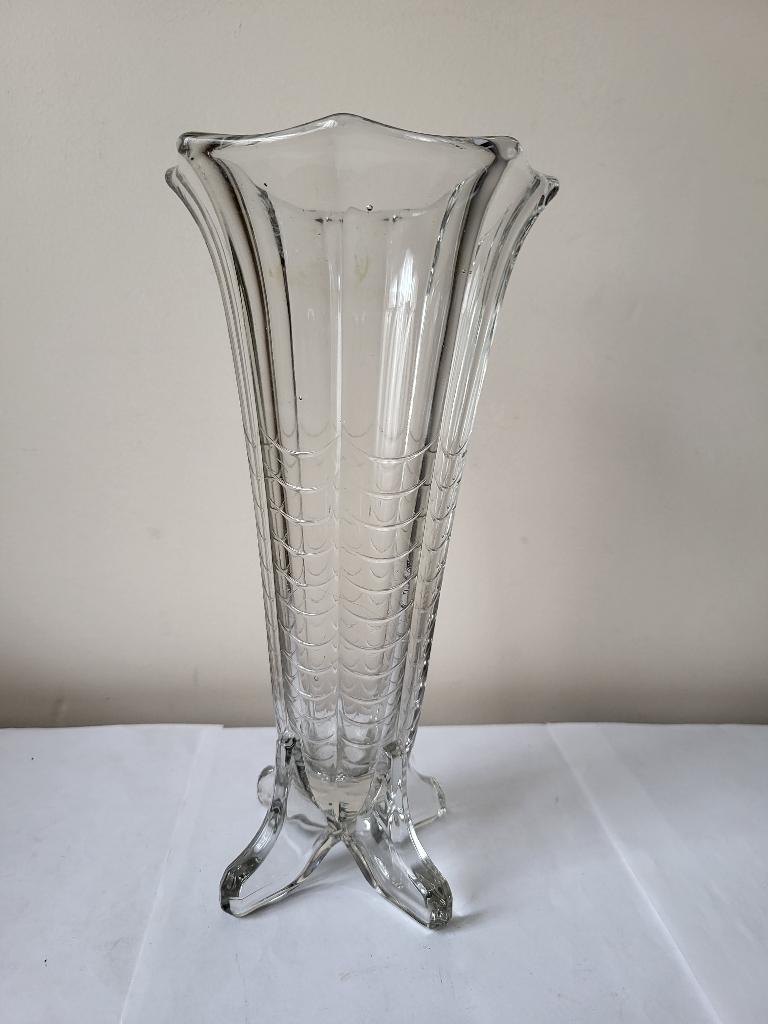 Vase Art Déco Montesquieu Val Saint Lambert - LUXVAL 1935, Antiquités & Art, Enlèvement ou Envoi