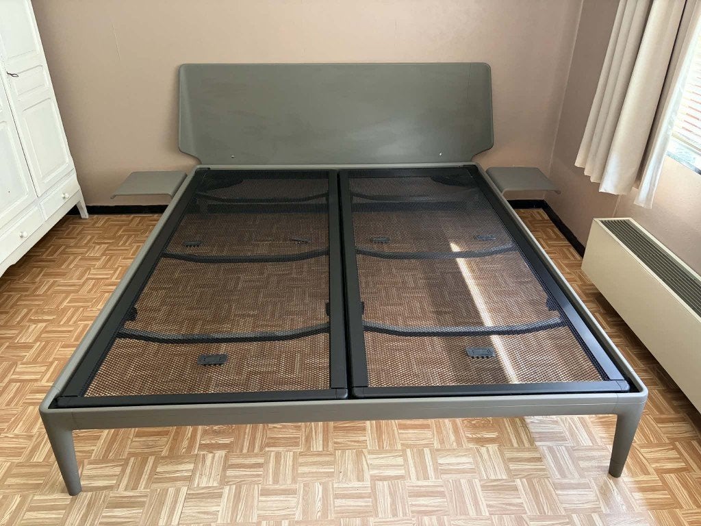 Lit Auping Essential (complet) 180 x 210, Ophalen, 210 cm, Tweepersoons, Zo goed als nieuw
