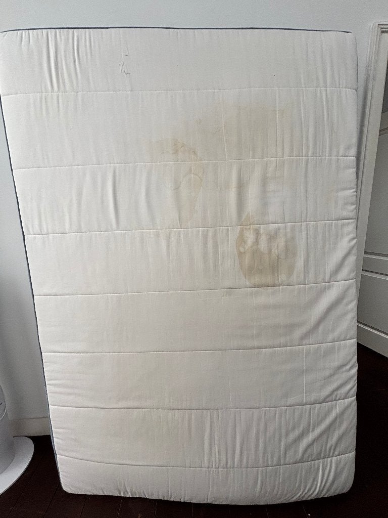 Matelas IKEA à ressorts ensachés mi-ferme 140x200cm, Maison & Meubles, Matelas, Enlèvement, Utilisé, 200 cm