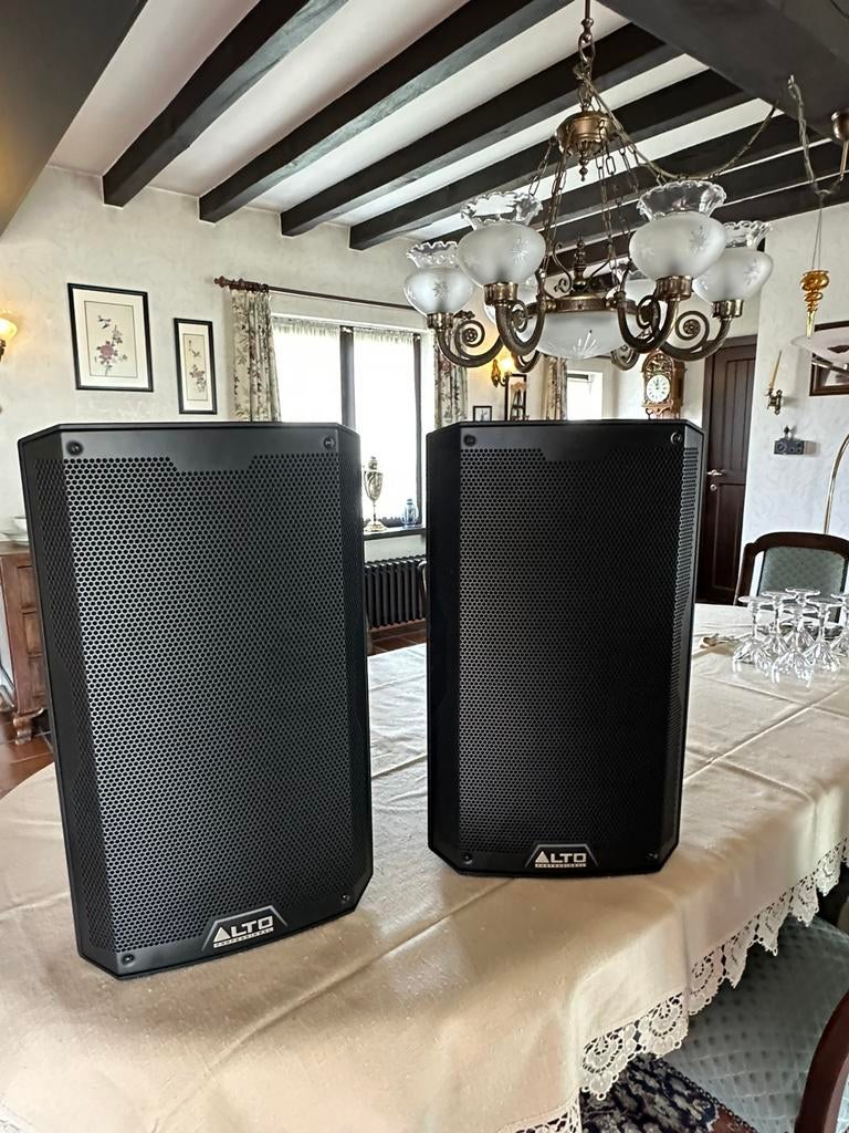 Alto TS412 actieve speakers – 2500W – nieuwstaat + garantie, Ophalen