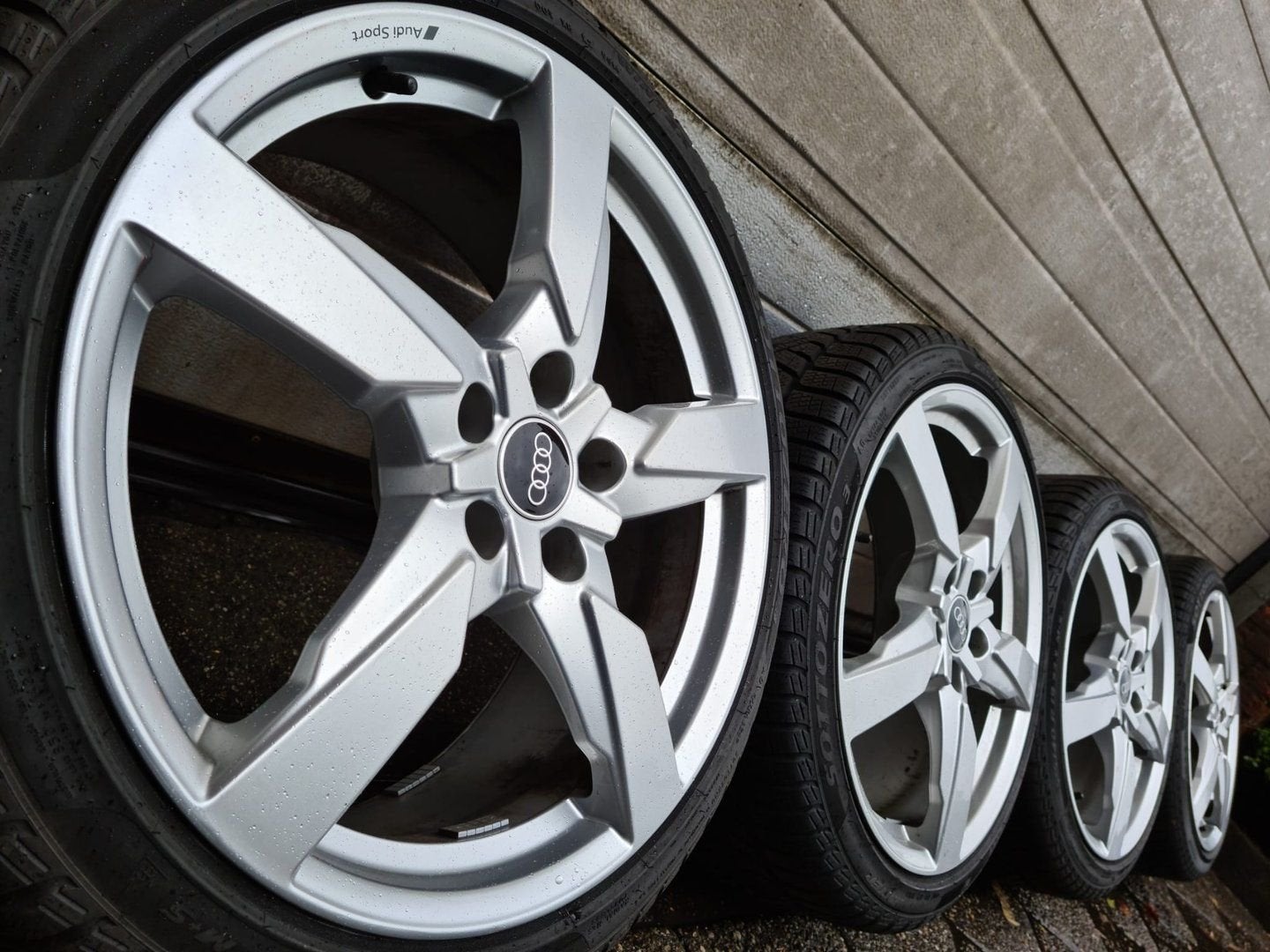 Originele 19 inch s-line Audi A3 S3 RS3 TT TTS velgen banden, Pneus et Jantes, Véhicule de tourisme, -, 19 pouces