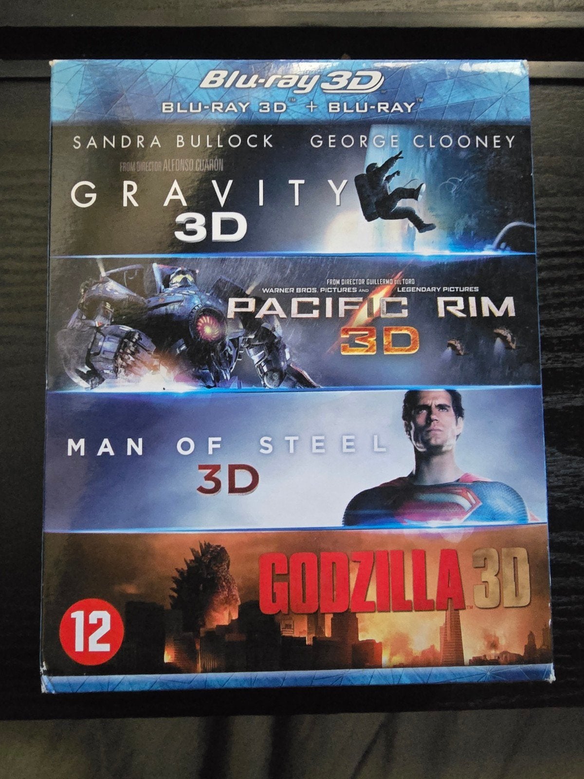 4 blu ray films 3d, Ophalen of Verzenden