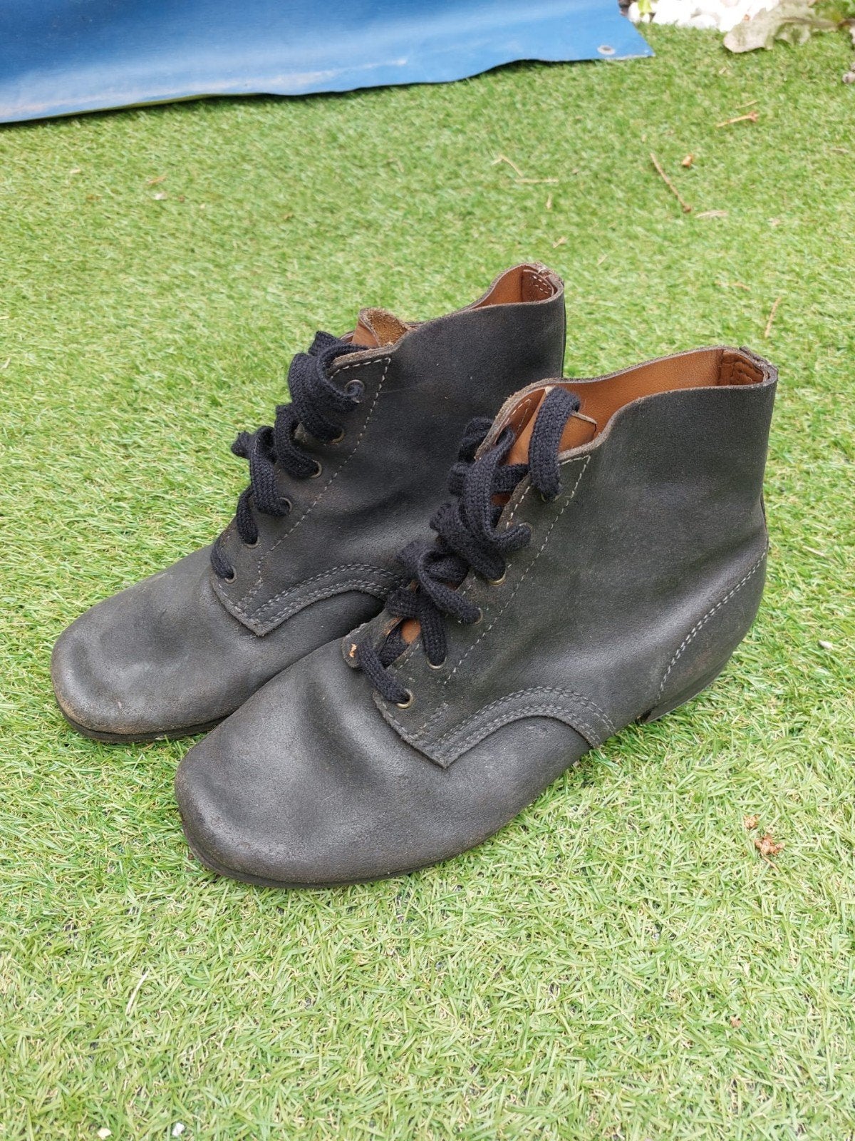 Schnurschuhe/bottines allemandes WW2, Enlèvement ou Envoi, Armée de terre, Vêtements ou Chaussures