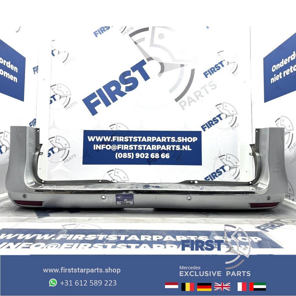 W447 BUMPER V KLASSE FACELIFT Mercedes VITO ACHTERBUMPER COM, Gebruikt, -, Ophalen of Verzenden, Achter