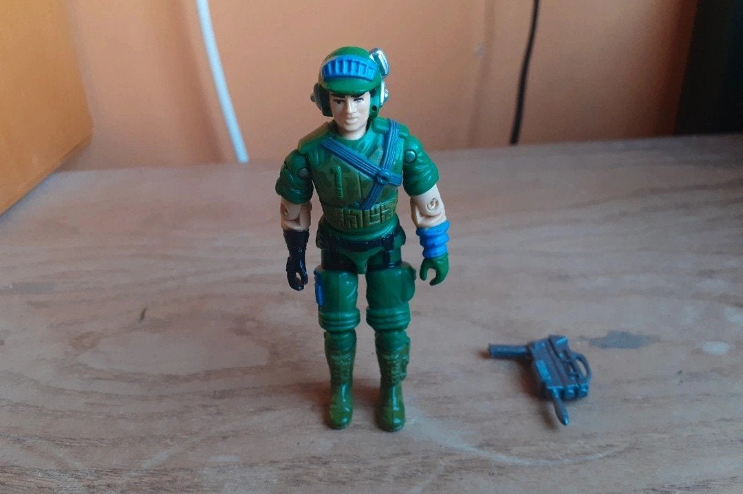 Gi joe gijoe 2000 blaster figuur vintage 80s, Envoi, Utilisé