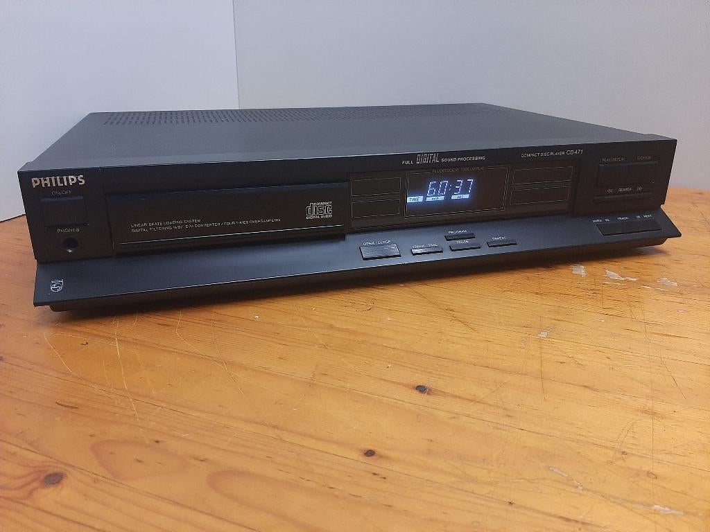 Philips CD 471 vintage cd speler, Ophalen of Verzenden, Philips