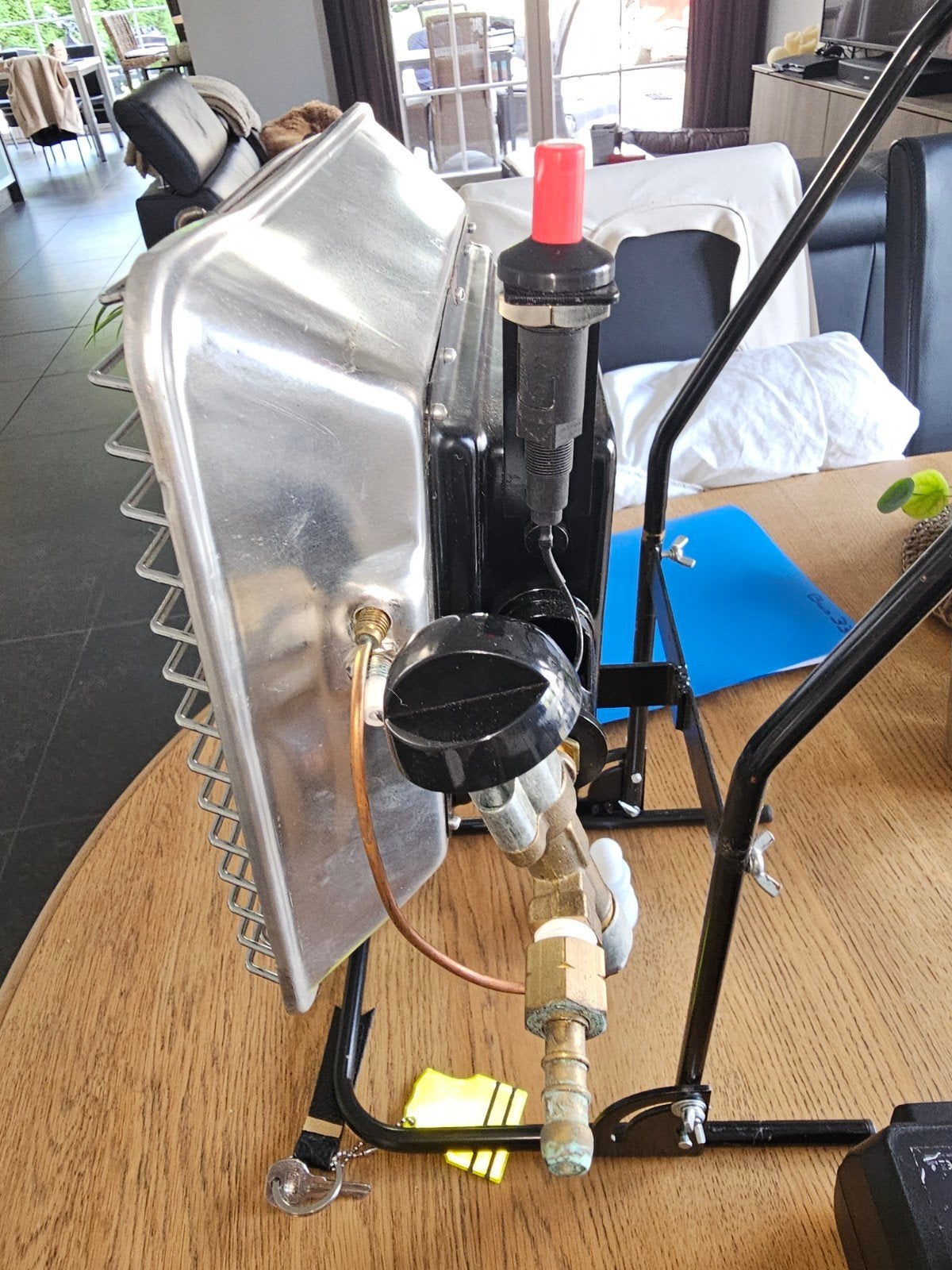 gasverwarming, Jardin & Terrasse, Enlèvement ou Envoi, Comme neuf