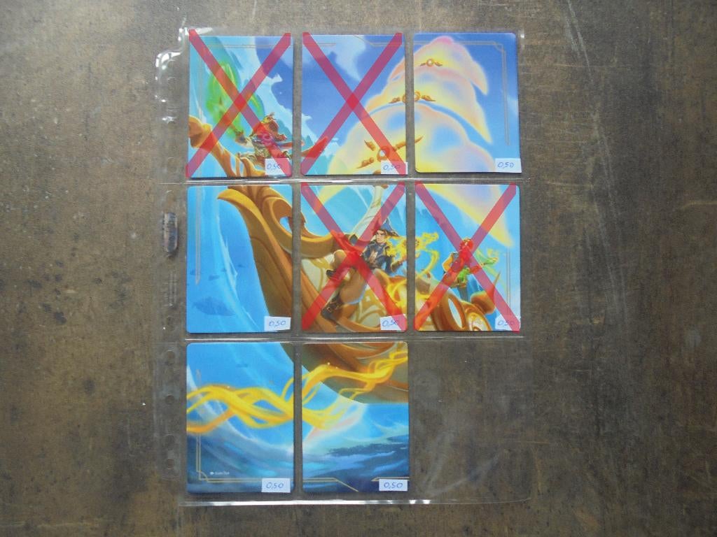 Lorcana Puzzle (zie foto's), Enlèvement ou Envoi, Neuf, Plusieurs cartes