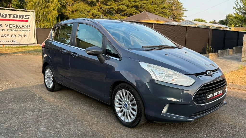 Ford B Max 1.0 i | Titanium - Start & Rijdt Perfect, Voorwielaandrijving, Stof, Zwart, B-Max