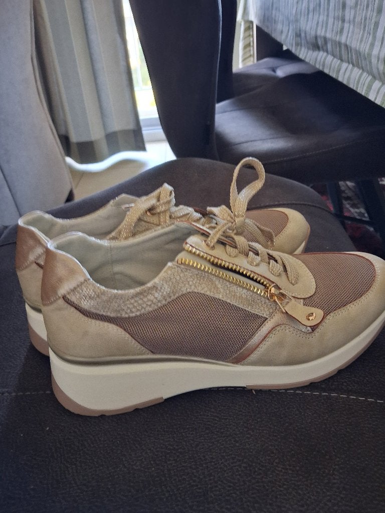nieuwe dames wandelschoenen maat 38 met rits, Sport en Fitness, Ophalen, Nieuw, Schoenen
