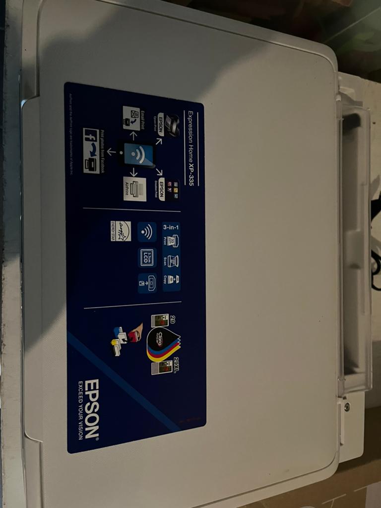 Epson expression home xp-335, Informatique & Logiciels, Imprimantes, Sans fil, All-in-one, Comme neuf, Enlèvement