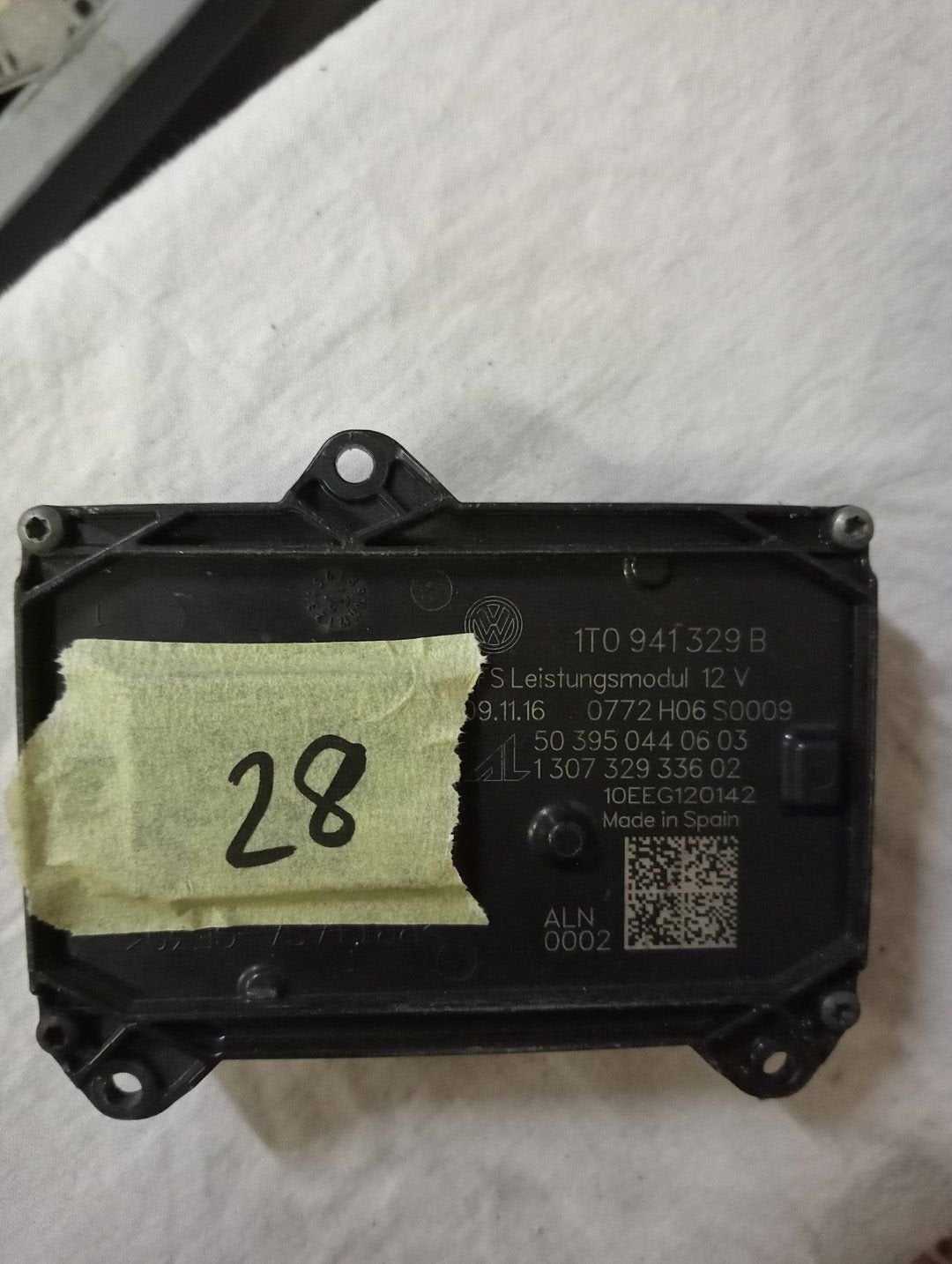 321342VW Sharan 7N0 Regelapparaat Bochtverlichting 1T0941329, Gebruikt, -, Volkswagen, -