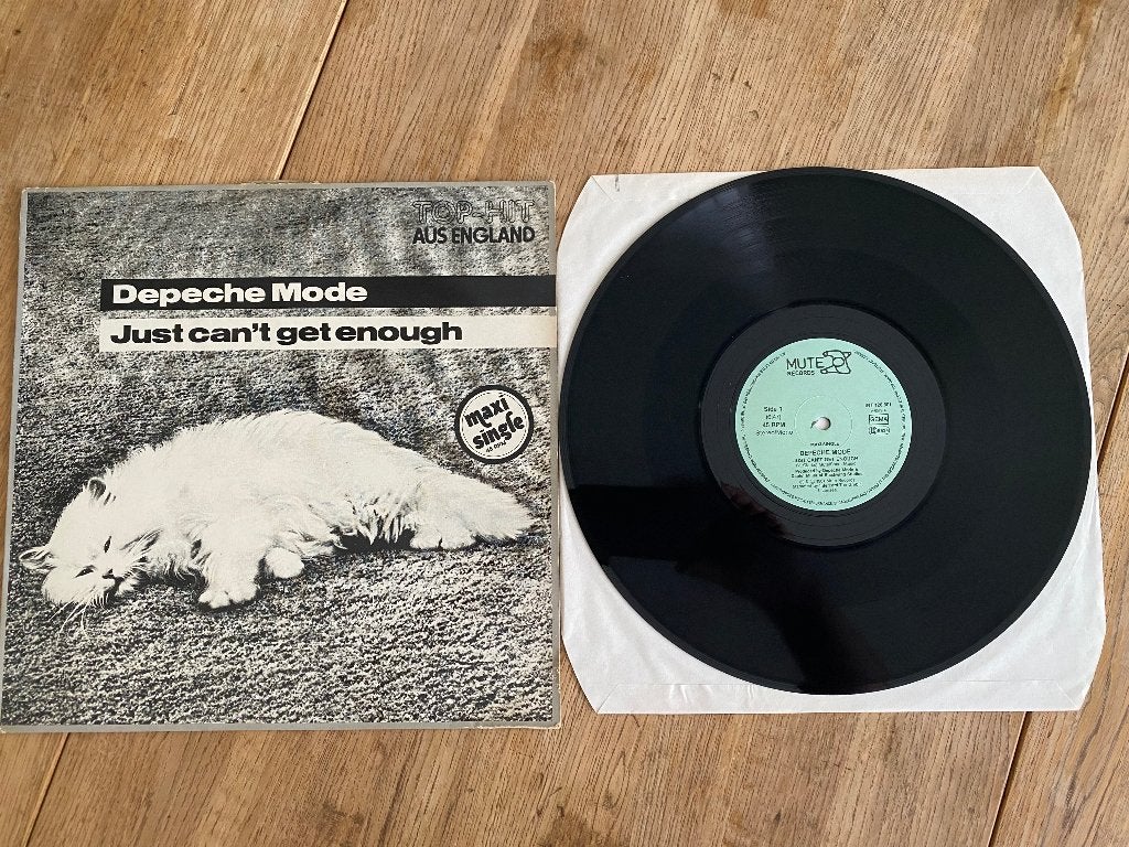 Maxi single Depeche mode just can’t get enough, 12 pouces, Enlèvement ou Envoi, Utilisé, Autres genres