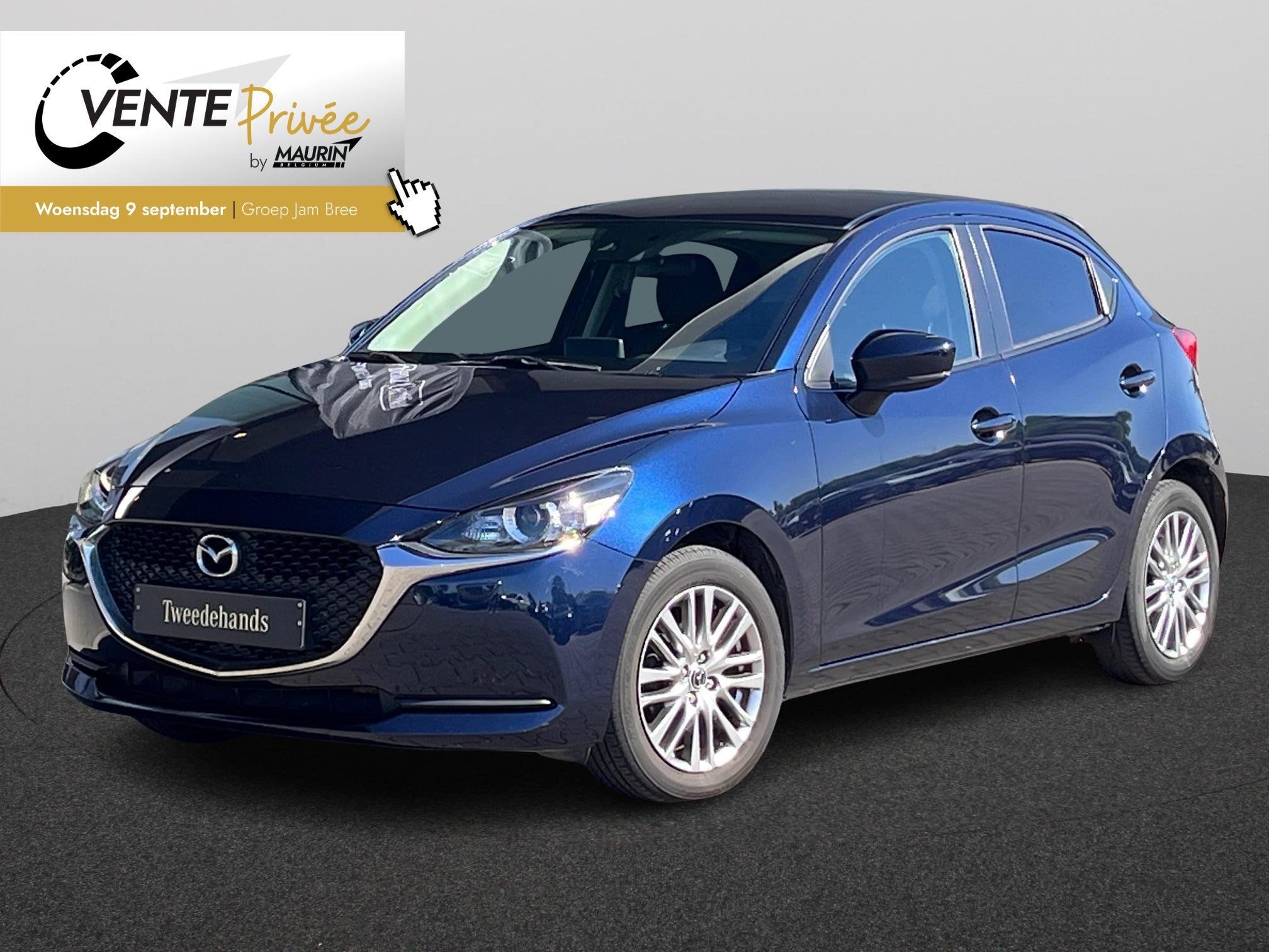 Mazda 2 1.5 Skyactiv-G, Autos, Mazda, https://public.car-pass.be/vhr/09391660-ec2f-4a10-bbc5-51d545f39ce0, 5 portes, 5 places