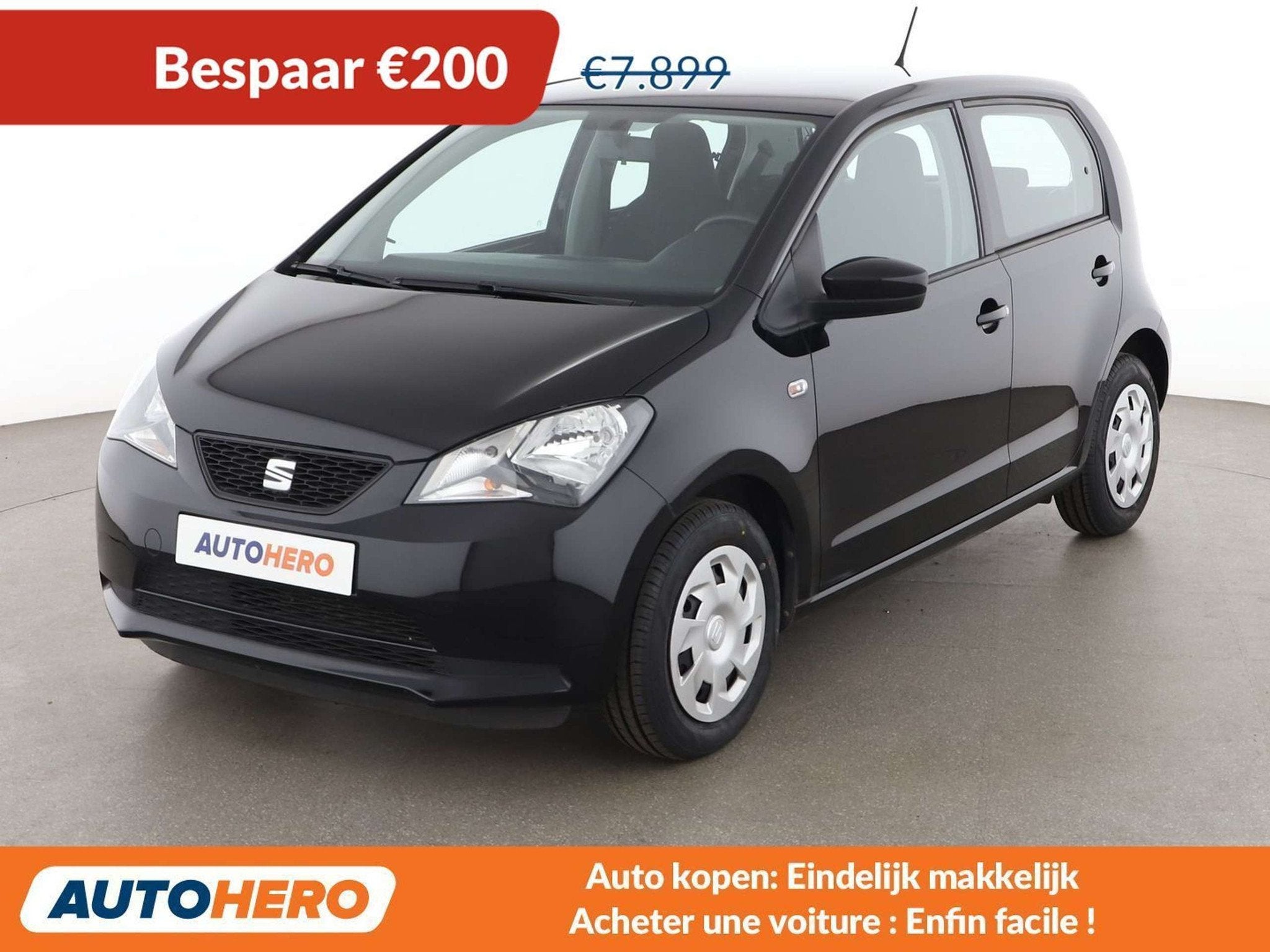 SEAT Mii 1.0 Style (année de construction 2016), Achat, https://public.car-pass.be/vhr/ff09aa1a-cc6f-4574-9f91-a6dac0f9821f, Mii