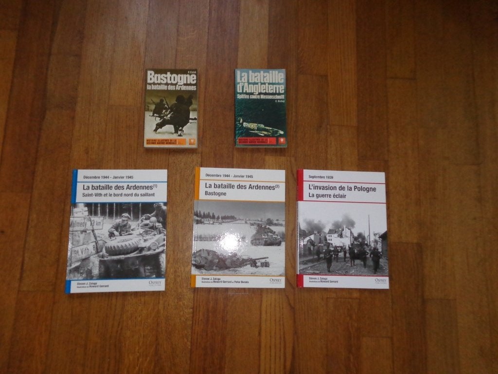 5 boeken over de Tweede Wereldoorlog, Ophalen