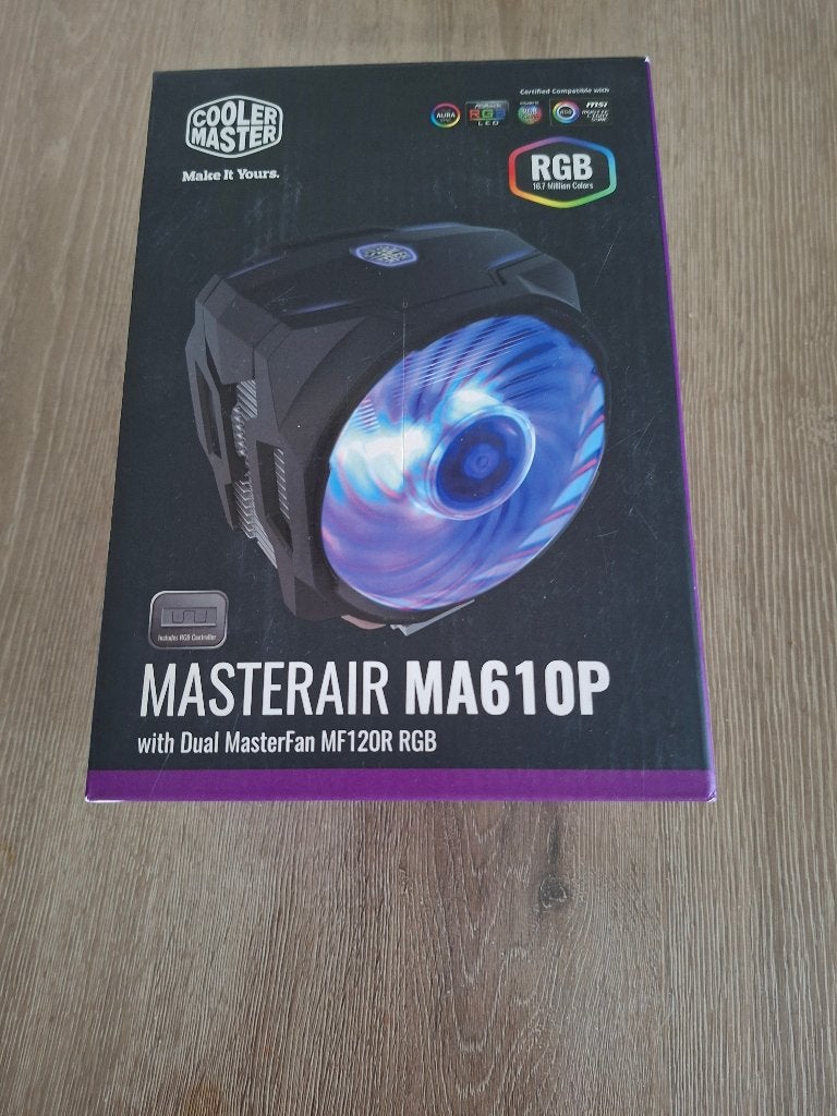 Cooler Master MasterAir MA610P, Informatique & Logiciels, Refroidisseurs d'ordinateur, Enlèvement, Utilisé, Refroidisseur ordinateur à air