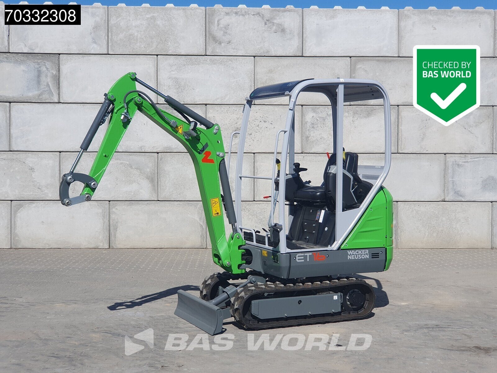 Wacker Neuson ET16, Articles professionnels, Excavatrice