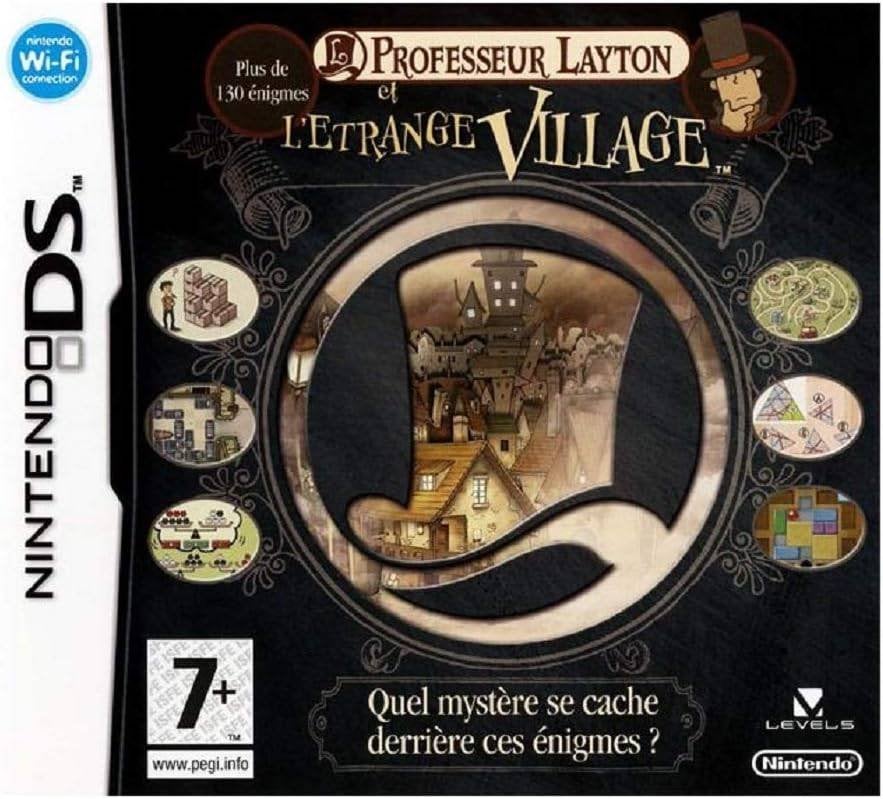 professeur layton et l'étrange village jeu nintendo ds, Games en Spelcomputers, Games | Nintendo DS, Ophalen, Zo goed als nieuw