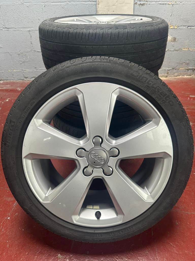 Jantes Audi 17 pouces, Autos : Pièces & Accessoires, Pneus & Jantes, Pneus et Jantes, Pneus été, 17 pouces, Enlèvement