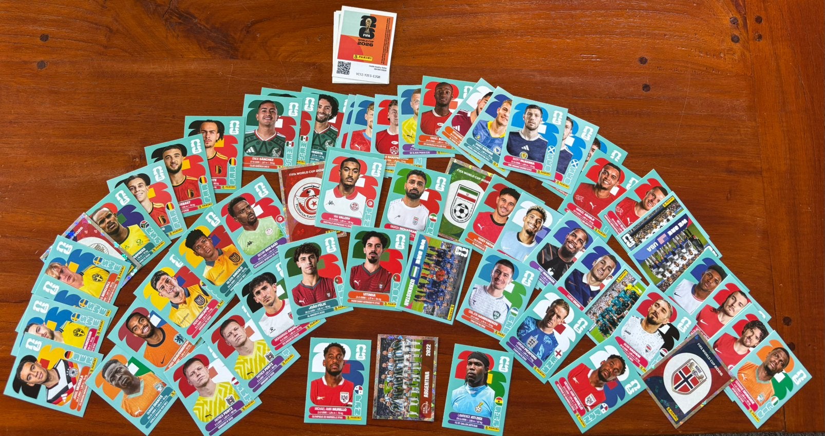 Panini stickers te ruil, Ophalen
