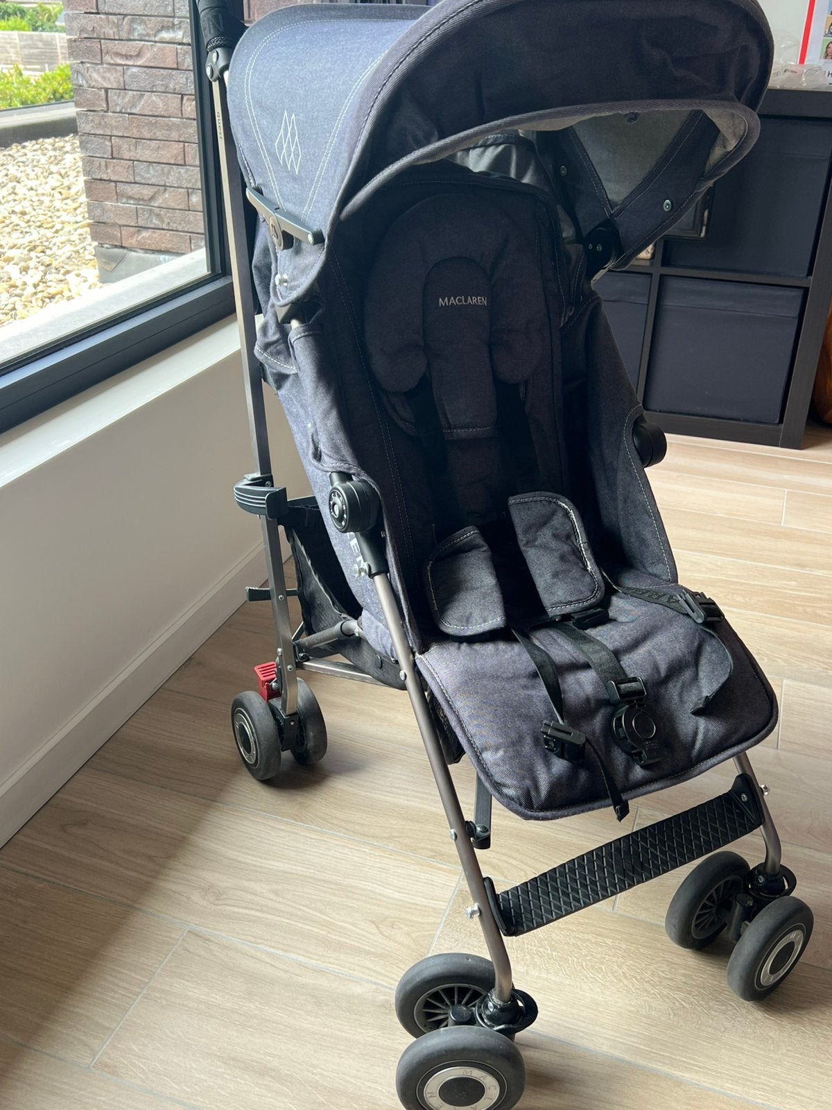Buggy Maclaren met regenhoes, Ophalen, Gebruikt, Maclaren, Regenhoes