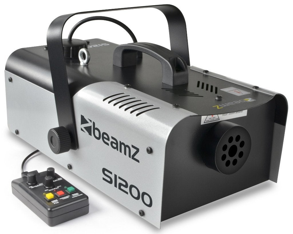 Rookmachine met timer, Beamz S1200 MKII, Musique & Instruments, Lumières & Lasers, Enlèvement ou Envoi, Neuf, Détecteur de fumée