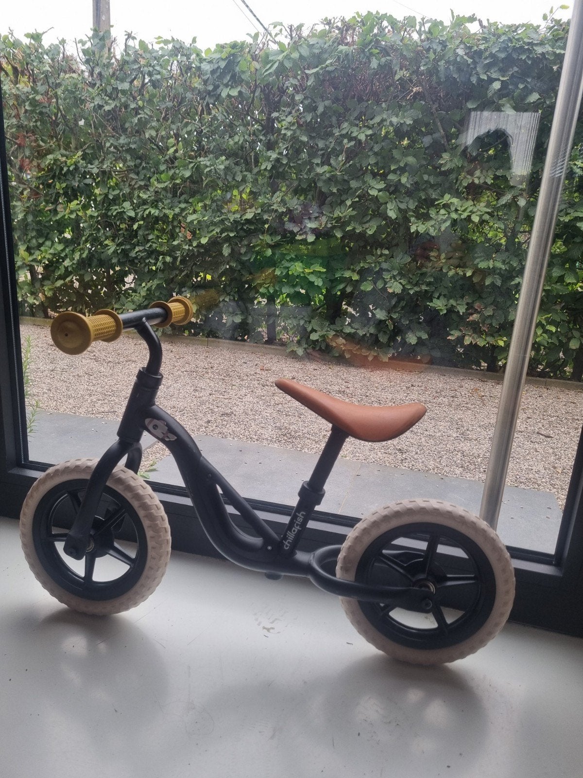 loopfietsje Chillafish, Enlèvement