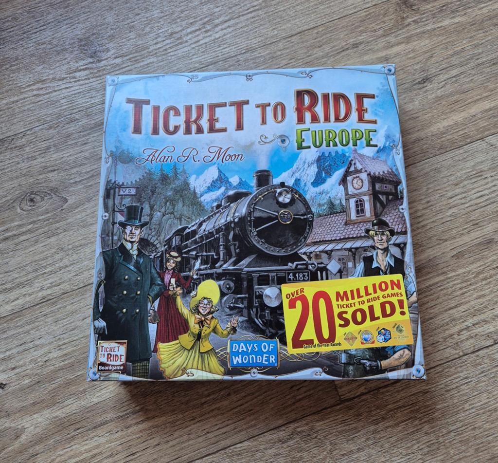 Ticket to Ride Europe in nieuwstaat, Ophalen of Verzenden