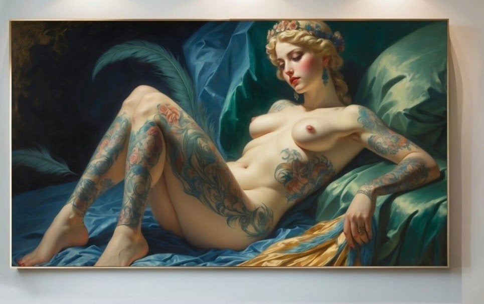giclee de droom van flora en Het gefluister van de dieren, Antiek en Kunst, Ophalen of Verzenden, Gelimiteerde oplage, Giclée