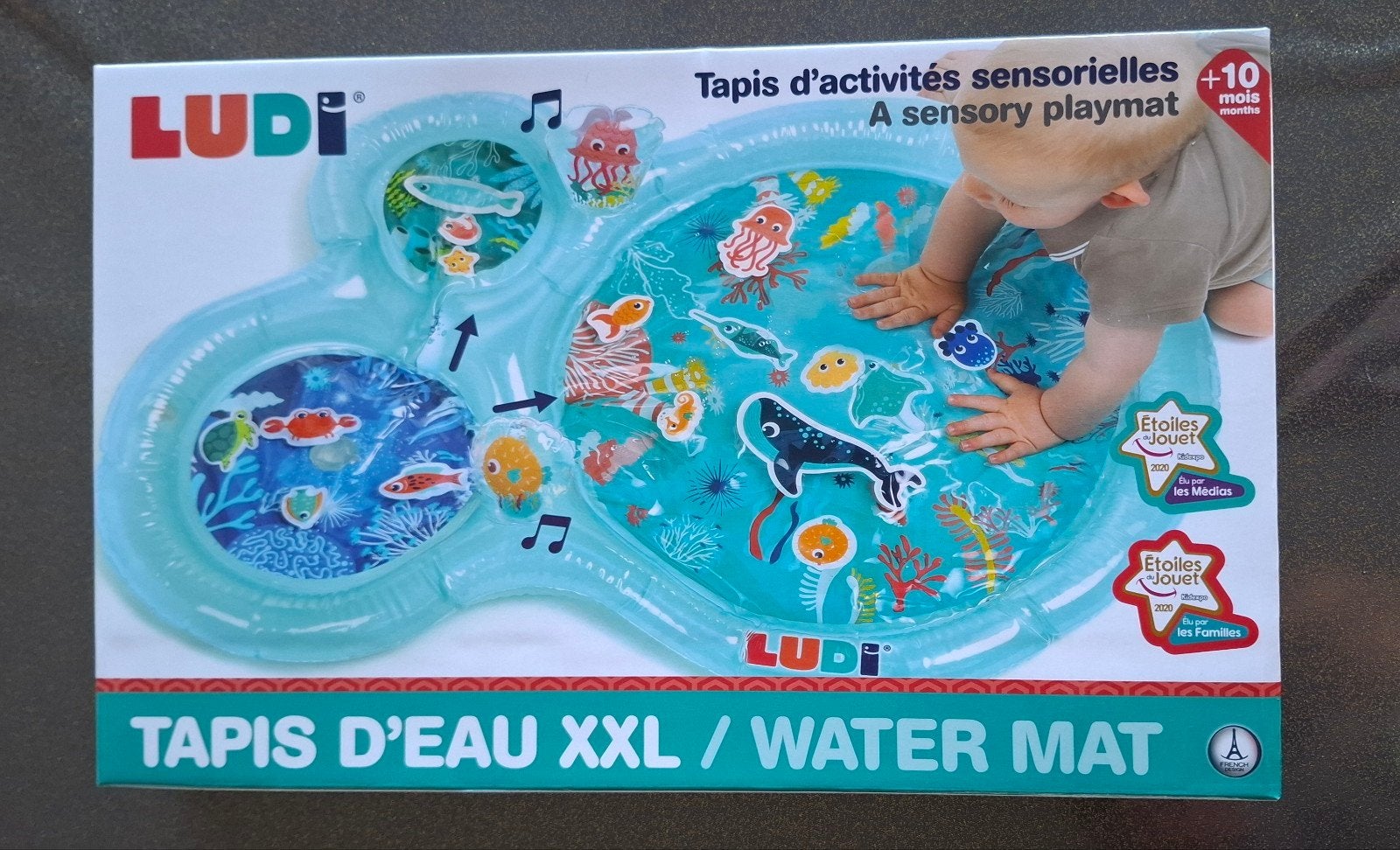 LUDI water speelmat/speeltapijt, afkoelingsmat, Kinderen en Baby's, Ophalen of Verzenden, Zo goed als nieuw