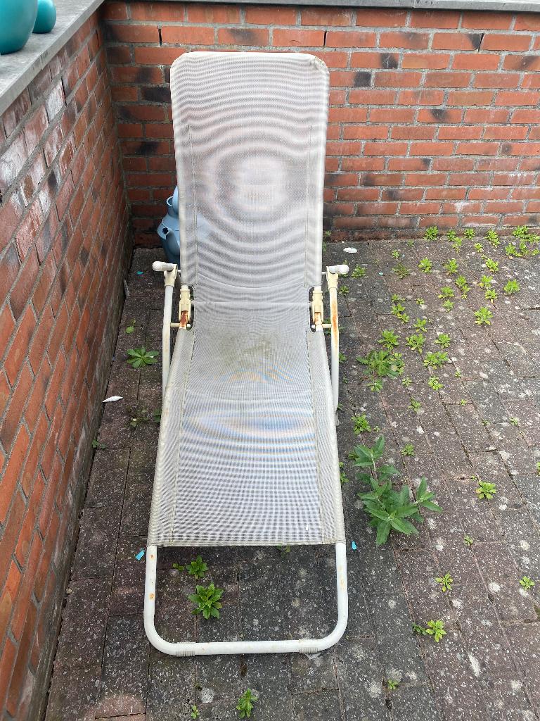 Loungestoel voor de tuin, Tuin en Terras, Ophalen, Gebruikt