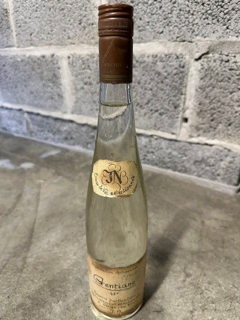 bouteille de liqueur de GENTIANE vintage scellée, Ophalen of Verzenden, Nieuw, Vol