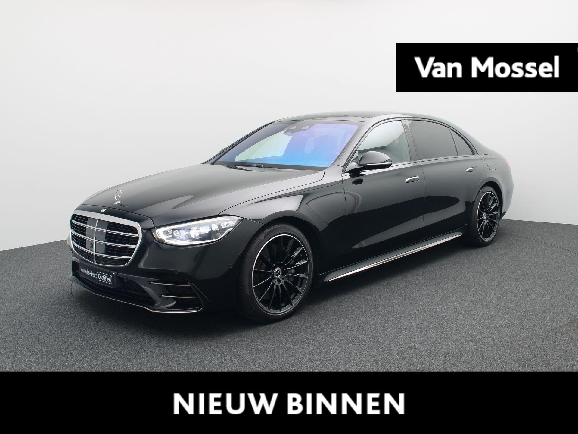 Mercedes-Benz S-Klasse 580 e 4MATIC + AMG LINE + NAPPA + BUR, Autos, Achat, 375 kW, Entreprise, Noir