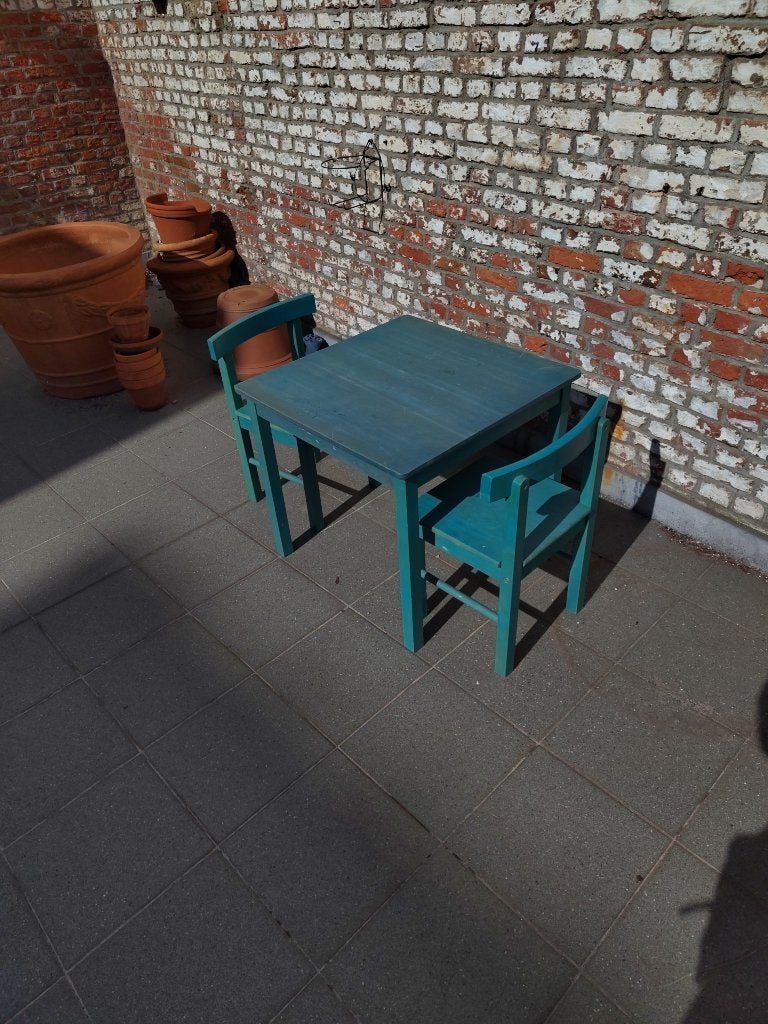 Ikea Kleutertafel met 2 stoelen, Ophalen, Gebruikt, Tafel(s) en Stoel(en)