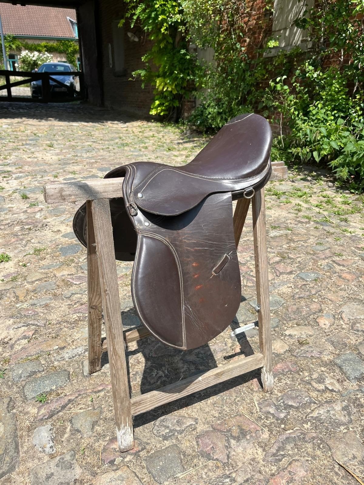Spanaldi zadel 16,5 inch, Dieren en Toebehoren, Ophalen of Verzenden