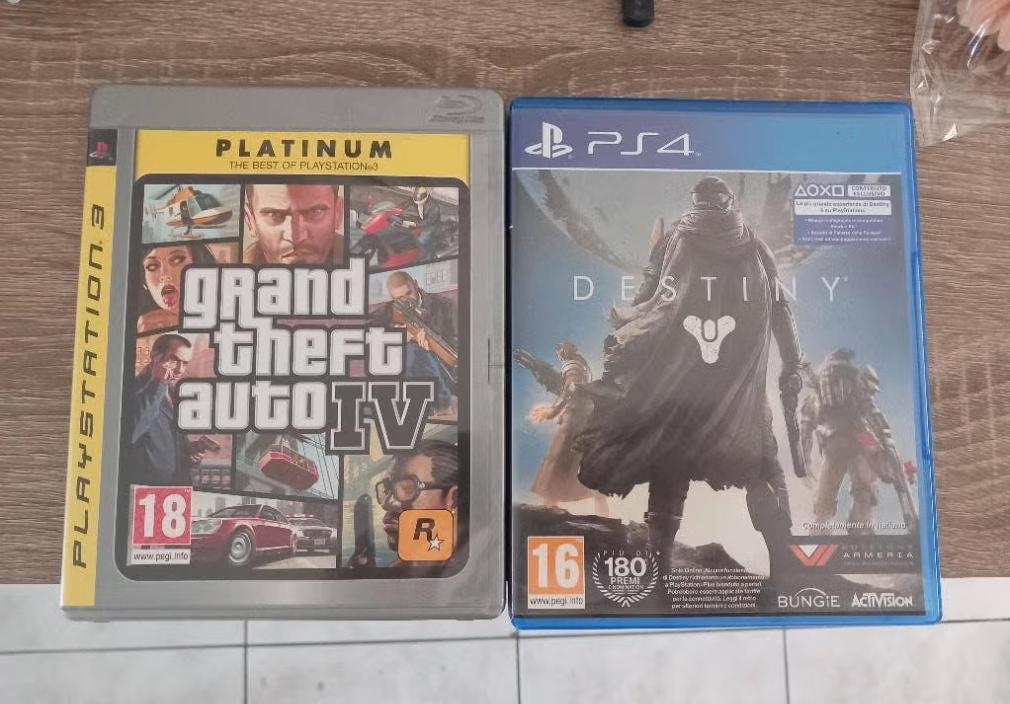 2 spelletjes : PS3 GTA 4 en PS4 Destiny, Games en Spelcomputers, Games | Sony PlayStation 4, Ophalen, Online