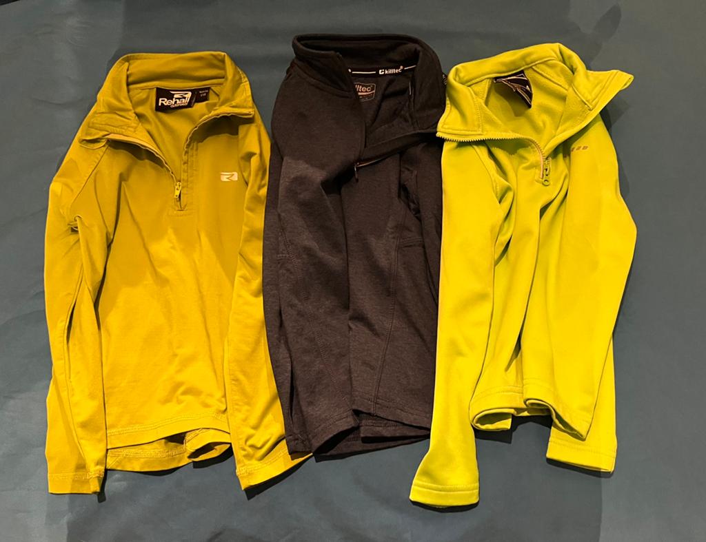Skipully: 1 Rehall / 1 Killtec / 1 Dare2b maat 116, Kinderen en Baby's, Kinderkleding | Maat 116, Ophalen, Zo goed als nieuw, Jongen of Meisje