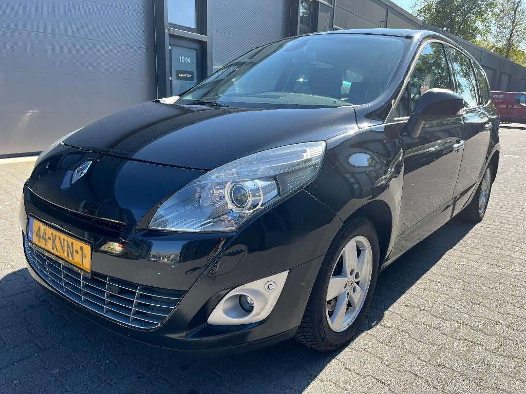 Renault Grand Scenic 2.0 16V 103KW Automaat, Auto's, Stof, Zwart, Zwart, 5 deurs