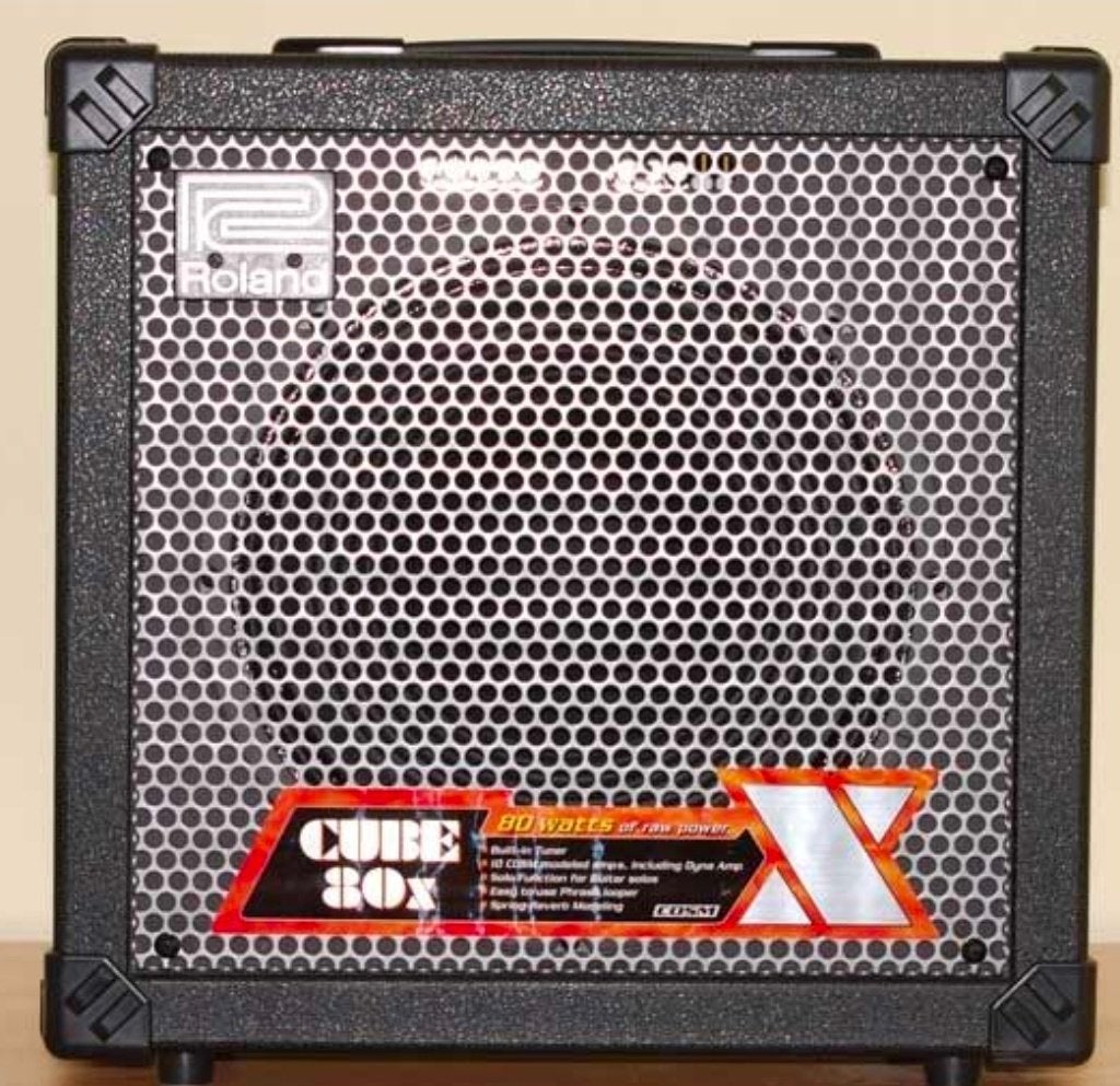 Roland cube 80x, Musique & Instruments, Enlèvement, Comme neuf, Guitare, 50 à 100 watts