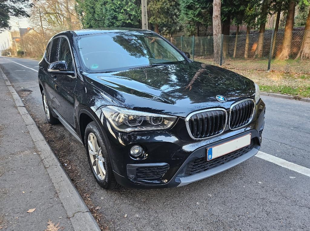 BMW X1 18d — 133.000 km — CT OK — Aantrekkelijke prijs, Auto's, 4 cilinders, 1650 kg, Zwart, 5 deurs