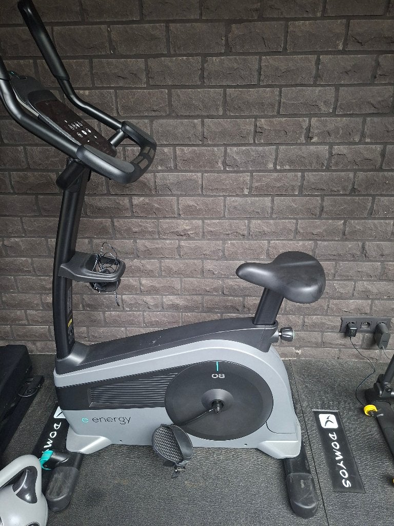 hometrainer domyos e-energy, Enlèvement, Utilisé, Autres matériaux, Vélo d'appartement