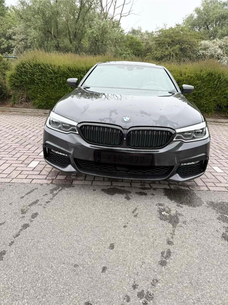 Bmw 520D, Auto's, Automaat, Achterwielaandrijving, Zwart, 5 deurs