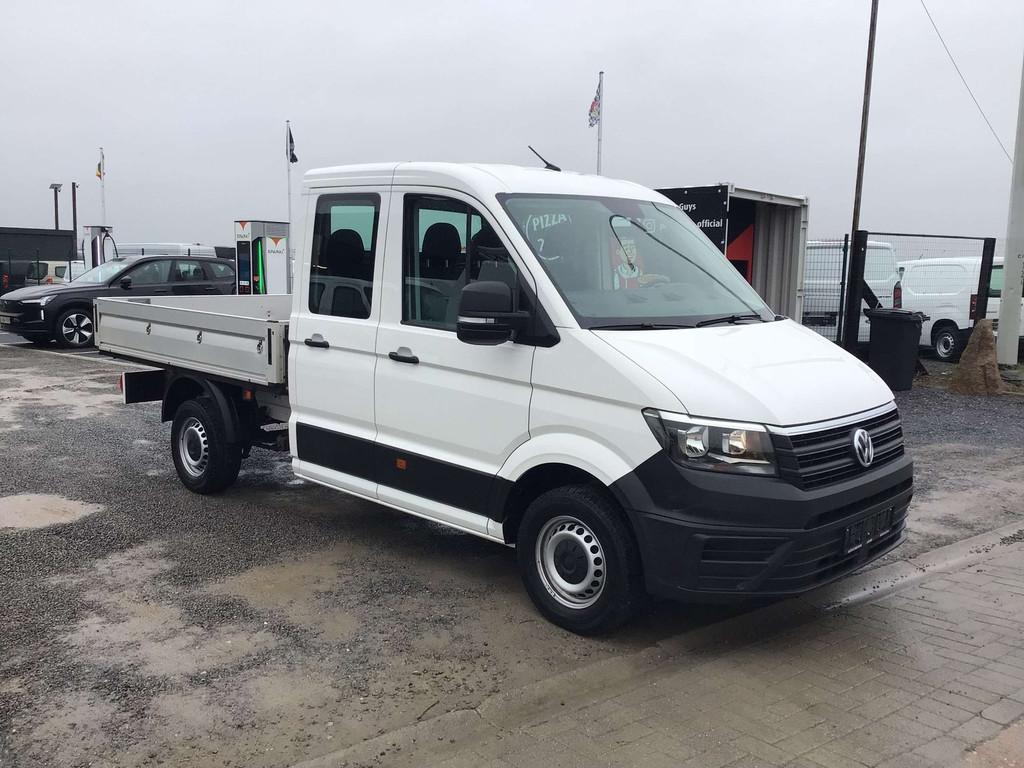 Volkswagen crafter laad/dubbel/cabine 2023 7plaatsen 26950e, Autos, Volkswagen, Entreprise, Achat, Autres modèles, ABS, Air conditionné