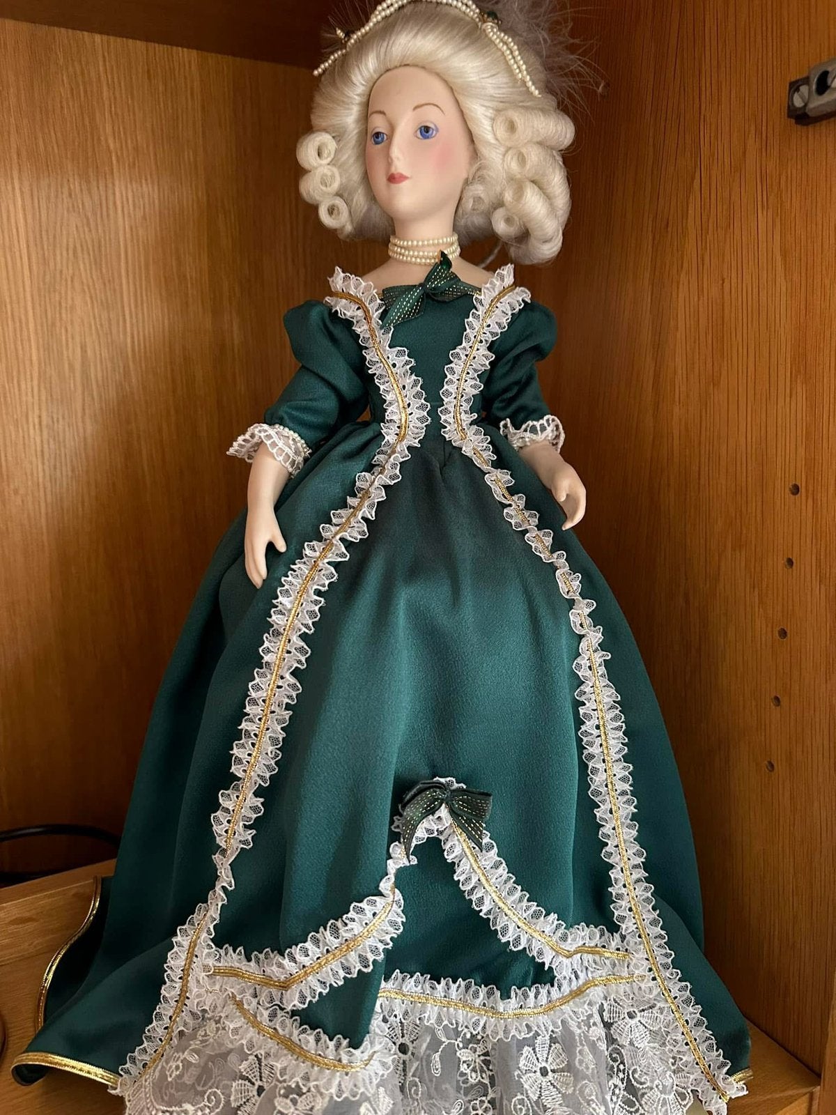 Franklin Mint Porseleinen Pop 'Marie Antoinette' (1986), Enlèvement, Comme neuf, Poupée