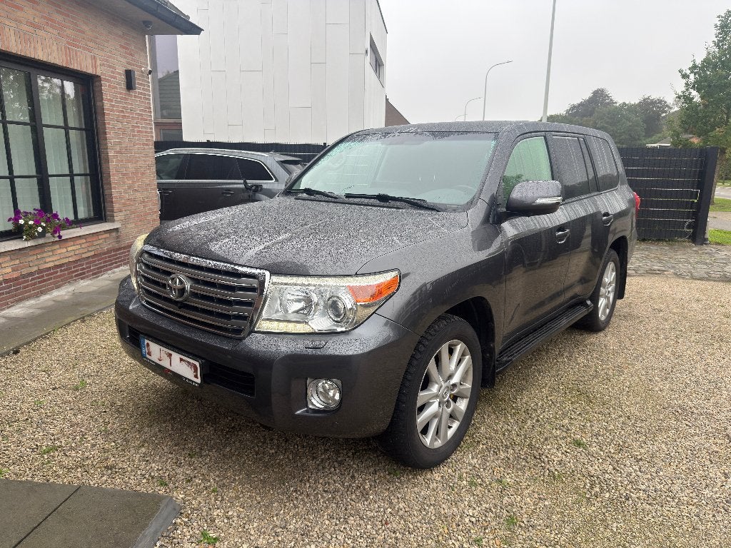 Toyota Land Cruiser 200 Premium 4.5 D4D V8 Lichte Vracht, Cuir, Achat, Entreprise, Noir
